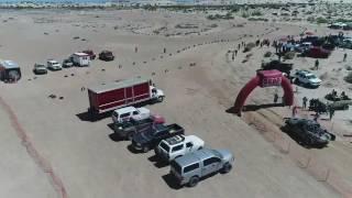 SCORE San Felipe 250 Qualifying - BJ Baldwin, Trophy Truck (Drone Footage)
