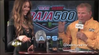 2013 Tecate SCORE Baja 500 Positions Drawing in Full HD on Dirt Live Off-Road Racing Show