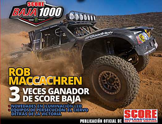 Course map unveiled for 50th BFGoodrich Tires SCORE Baja 1000