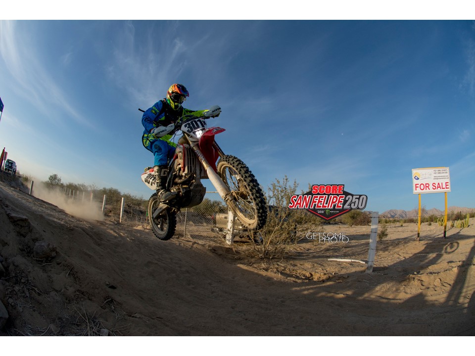 Motorcycle vet O’Neal leading 61 racers with 159 combined  class wins in this week’s 31st SCORE San Felipe 250