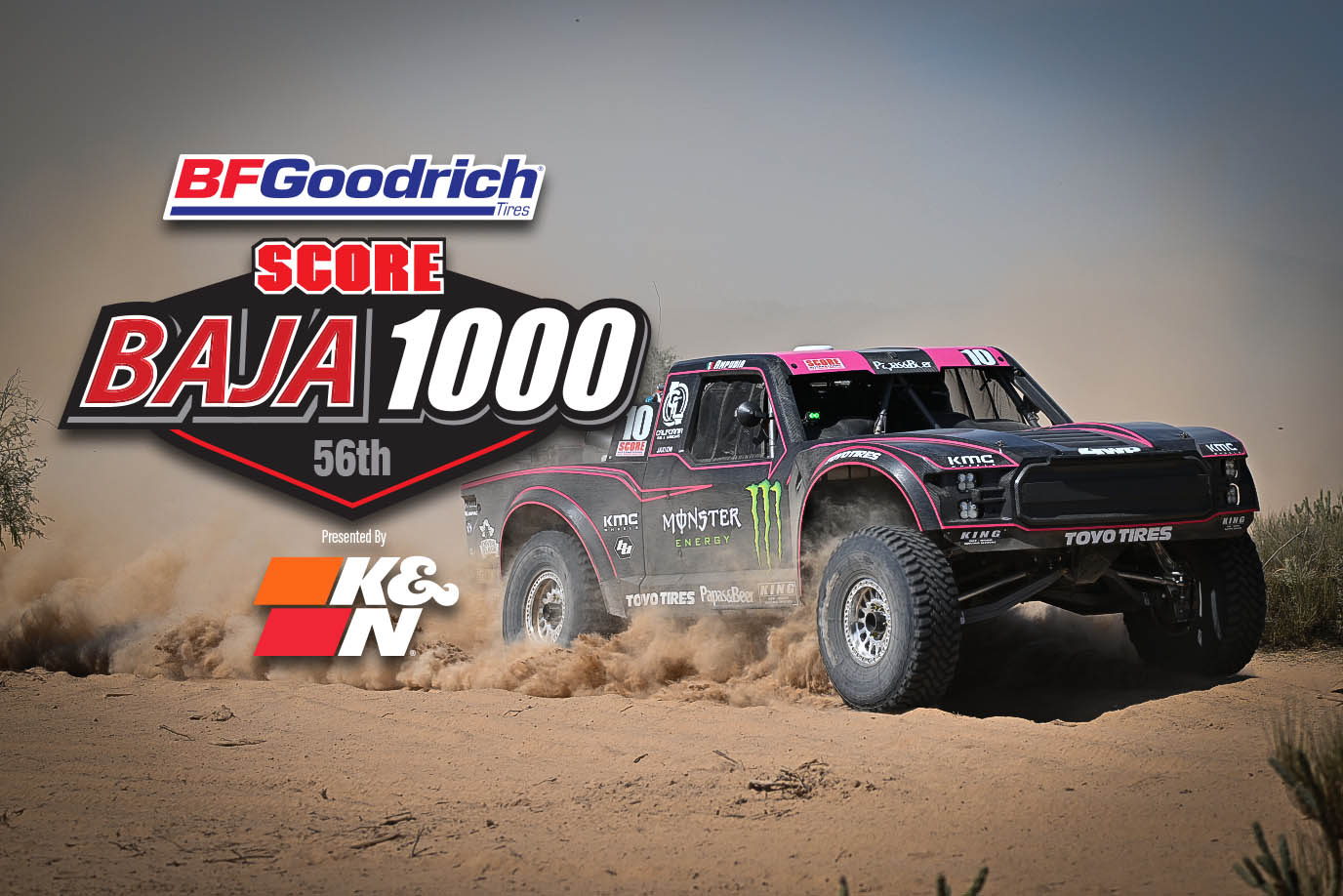 Rally-Raid Network - Baja 400 2022: Podiums for Monster Energy