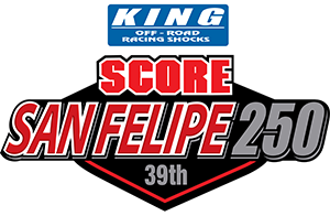 2026 SCORE San Felipe 250 Logo