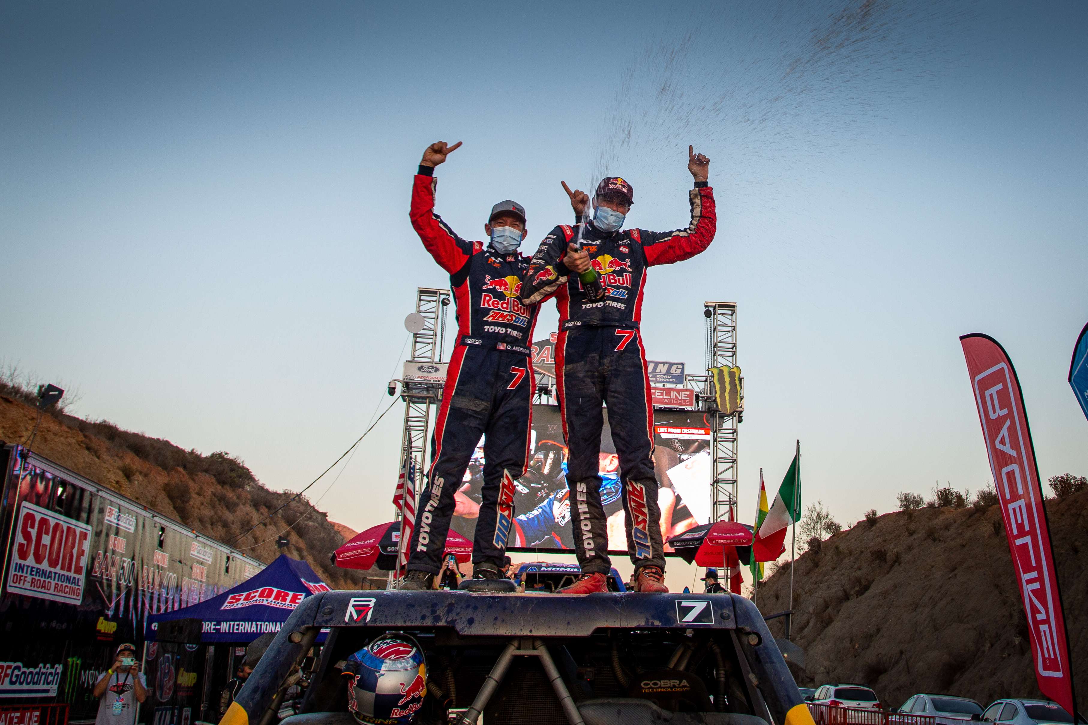 2021 SCORE Fantastic Flashback… Las Vegas’ Menzies roars way to Overall, SCORE Trophy Truck win at 2nd SCORE Baja 400, presented by VP Racing Fuels