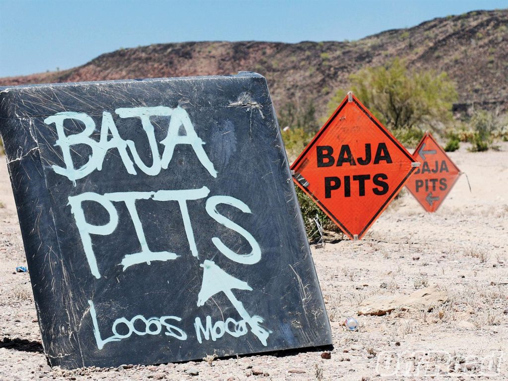 Baja Pits Pit Letter